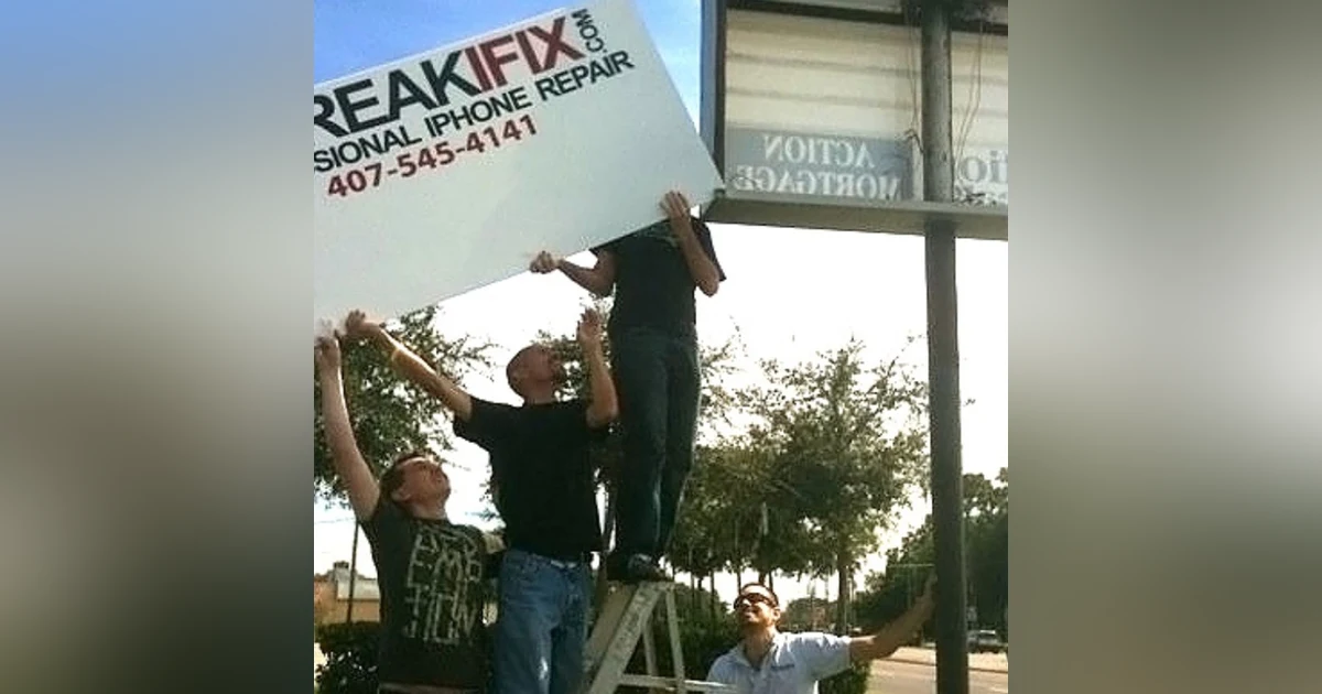 Justin Weatherill plus David Reiff Founders UBreakIFix