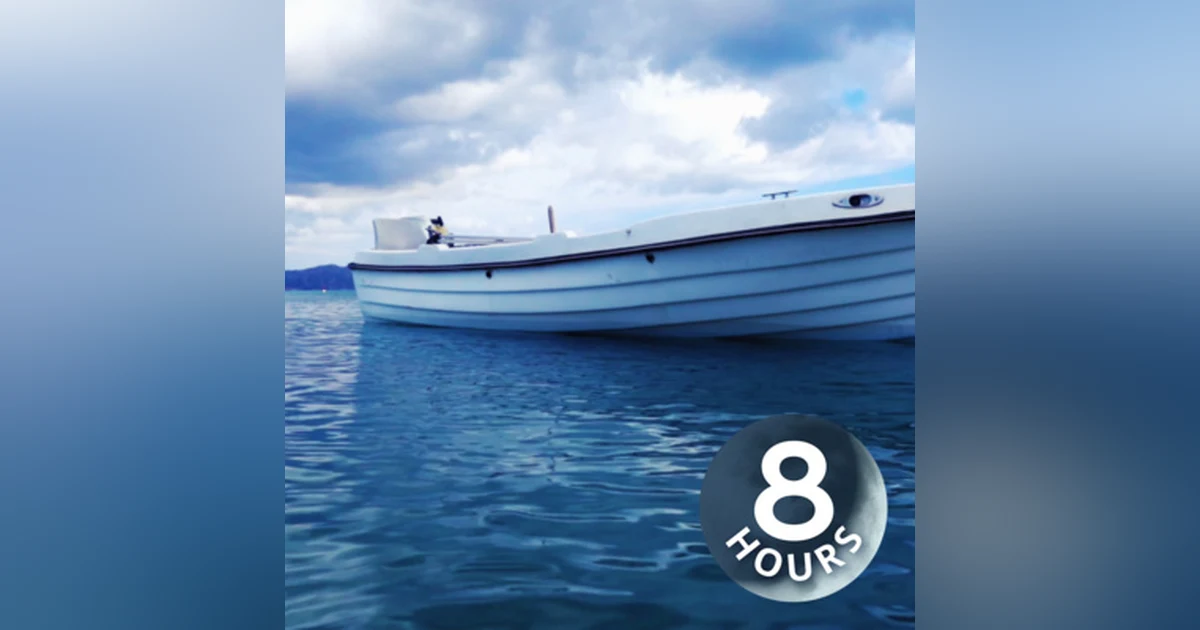 Greece Water Sounds for Sleeping, Relaxation, Studying I White Noise 8 Hours