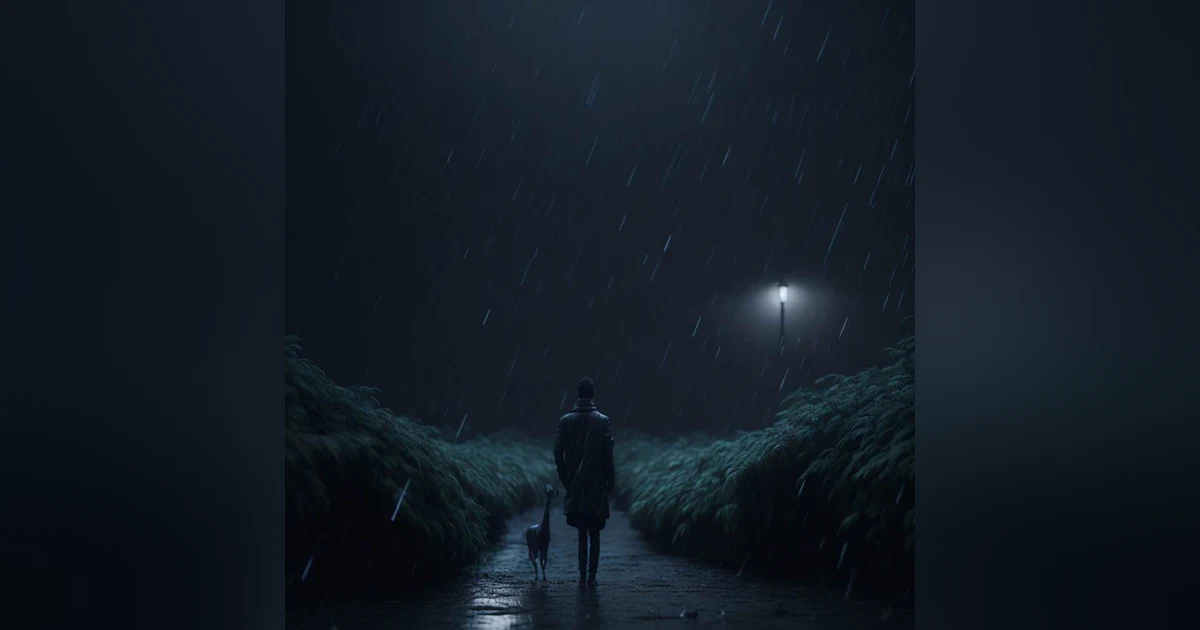 Meditative Rainfall  8 Hours of Calming Ambient Sounds for Sleep and Study