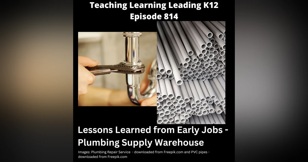 Lessons I Learned from Jobs Before My Education Career - Plumbing Supply Warehouse - 814