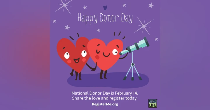 image for National Donor Day: A Gift of Love on Valentine’s Day
