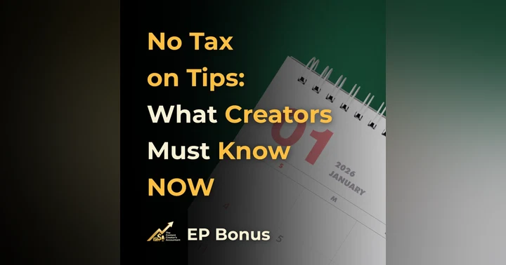 image for Breaking News for Content Creators: No Tax on Tips Bill Unveiled