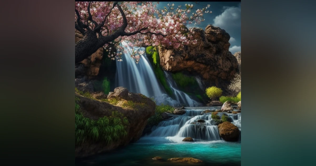 All-Night Serenade: 8 Hours of Relaxing Flowing River Sound