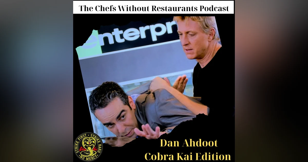 Cobra Kai Actor Dan Ahdoot on Persian Cooking, Dining Out and Green Eggs & Dan