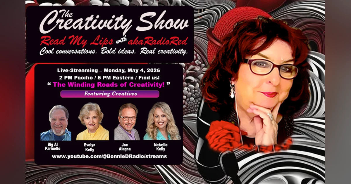The Creativity Show: The Winding Roads of Creativity with akaRadioRed