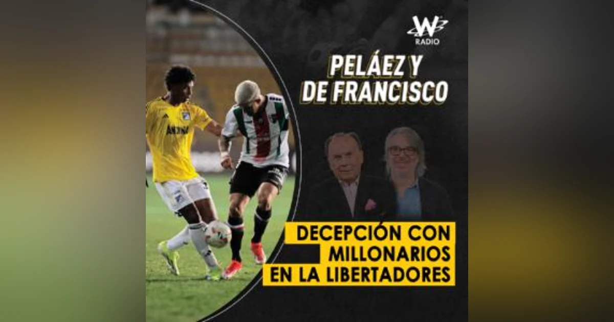 Decepción con Millonarios en la Libertadores