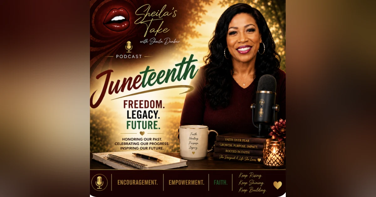 Juneteenth Week Special Episode: Freedom Is More Than a Date: Walking in Purpose, Healing, and Hope
