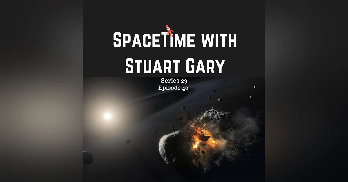 When Worlds Collide – the titanic collision of two asteroids