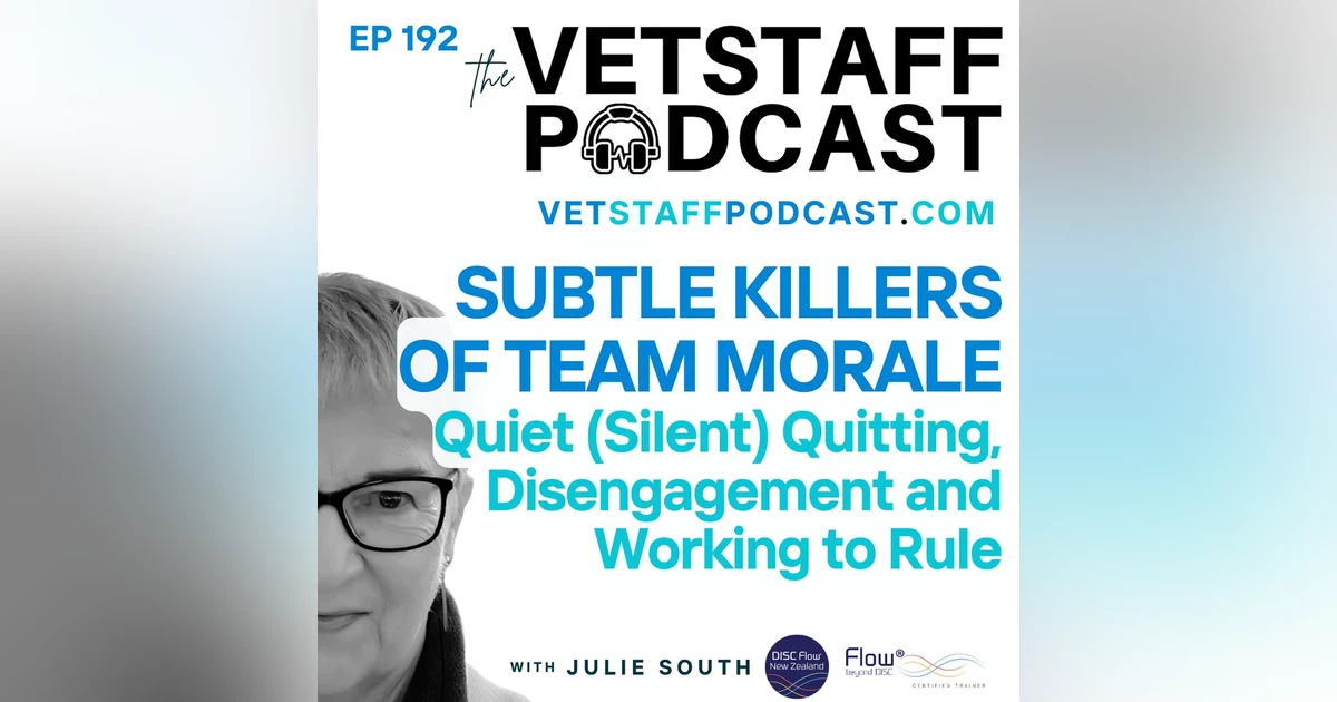 Subtle Killers of Team Morale:  Quiet (Silent) Quitting, Disengagement and Working to Rule