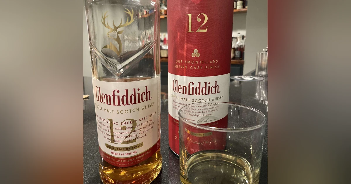 Glennfiddich Amantillo Cask!