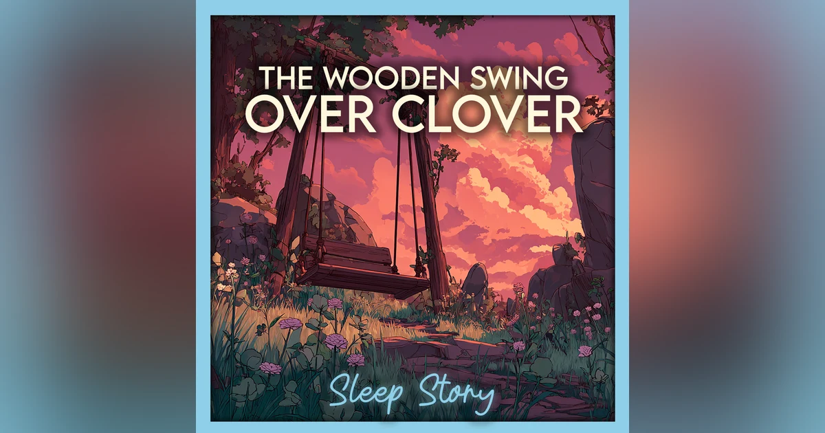 Sleep Story for Adults | Sleep Meditation for Insomnia Relief & Deep Restful Sleep ASMR | The Clover Swing in a Moonlit Meadow