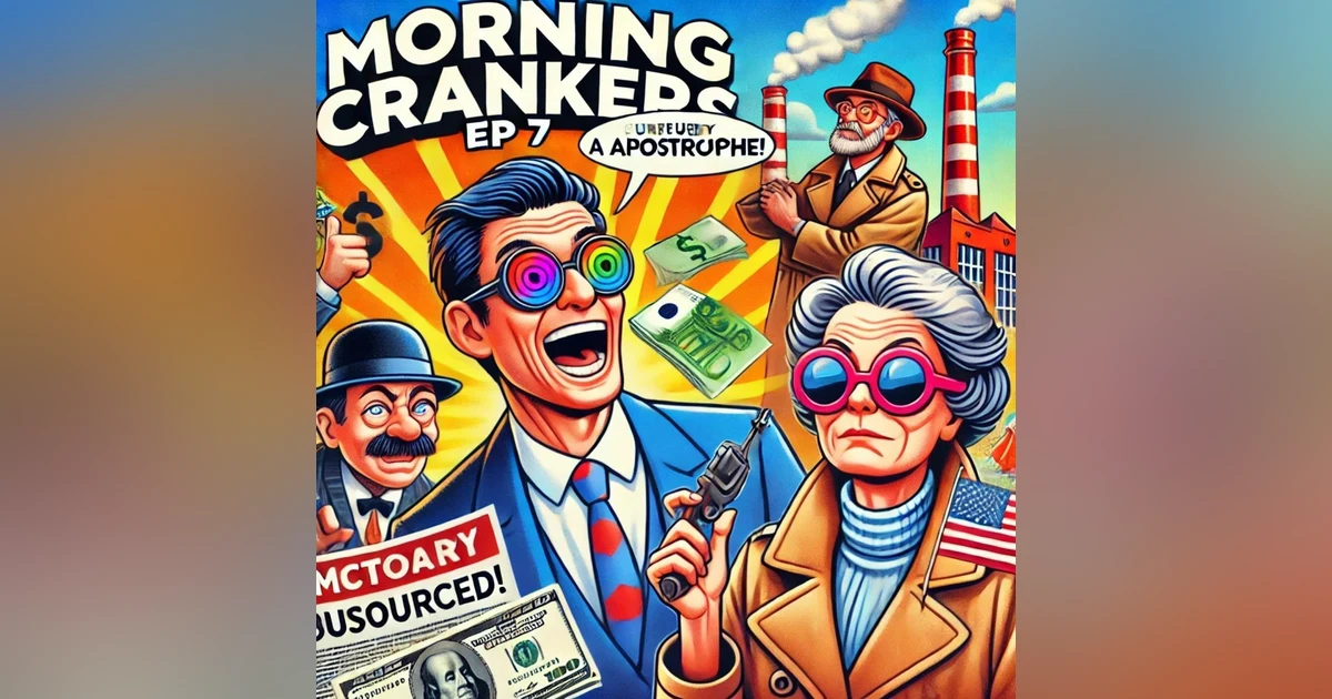 Apostrophe Anarchy, Trump’s Tariffs & a Fugitive Granny