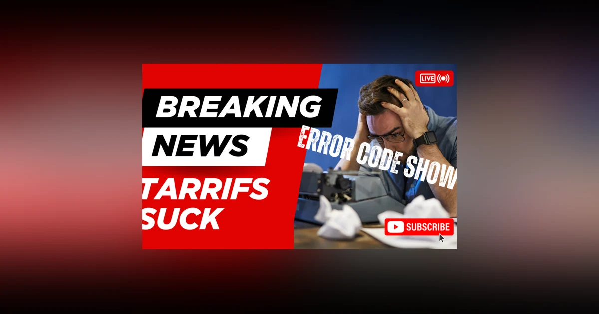This whole tariff thing is a JOKE!