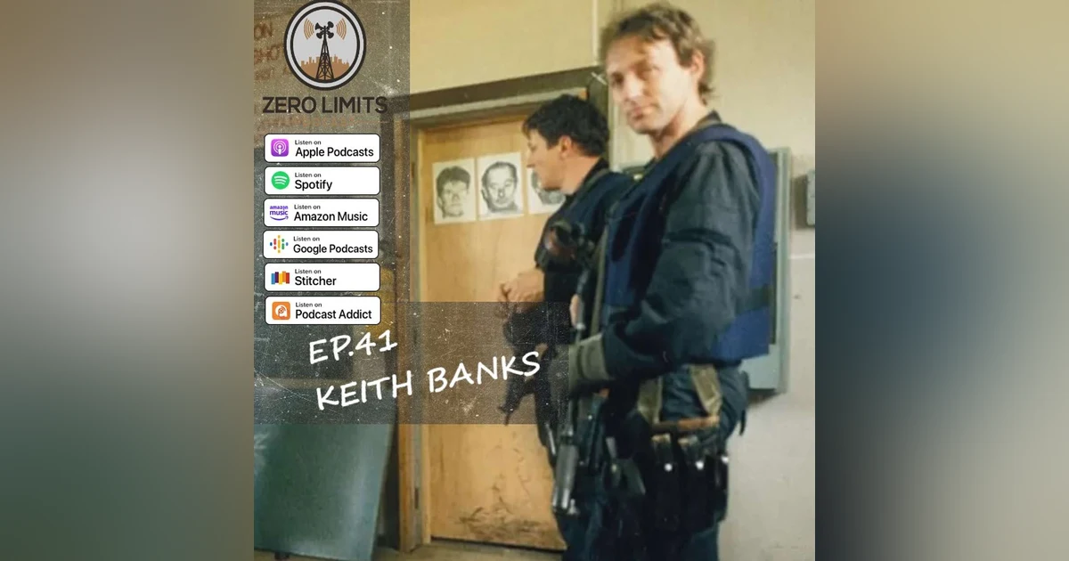 Ep. 41 Keith Banks Undercover and Tactical Response Qld Police Officer 80's / 90's - Author