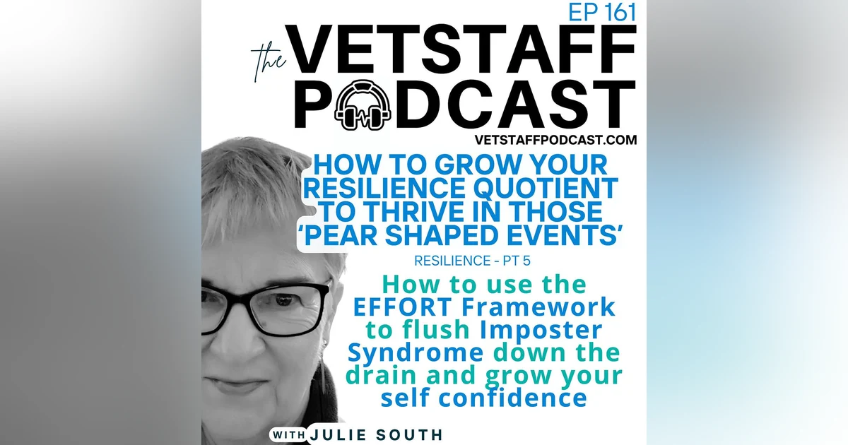 How Self Confidence & Defeating Imposter Syndrome Helps Grow Your Resiliency Quotient - ep 161