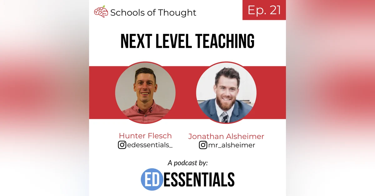 21. Next Level Teaching (Jonathan Alsheimer)