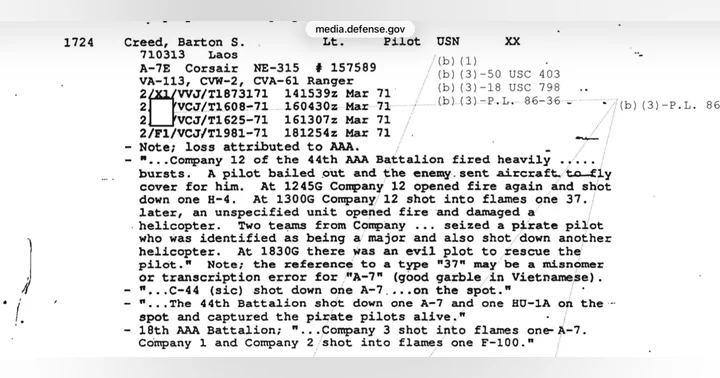 image for Reassessing the Baron 52 Intercepts (REFNO 1983): Consistent PAVN Use of “Pirate Pilots” Terminology in 1970–1972 Shootdowns Refutes the DPAA “Lao Irregulars” Interpretation