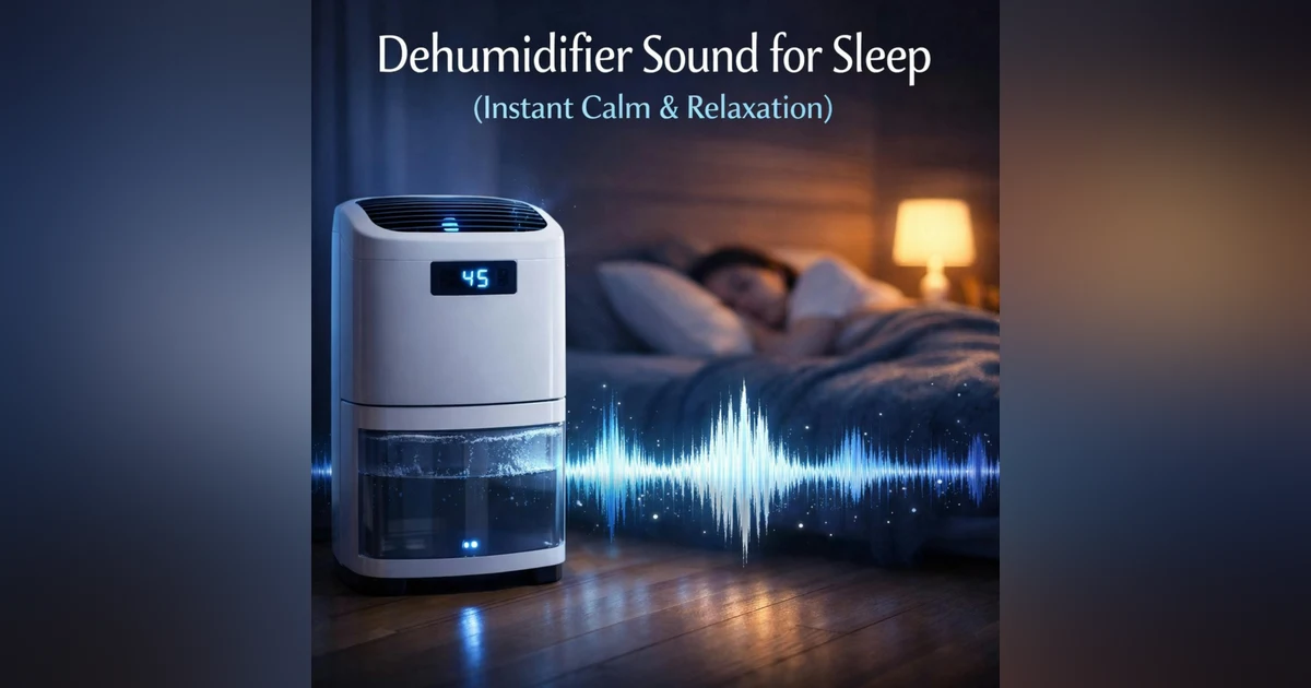 Dehumidifier Sound for Sleep (Instant Calm & Relaxation)
