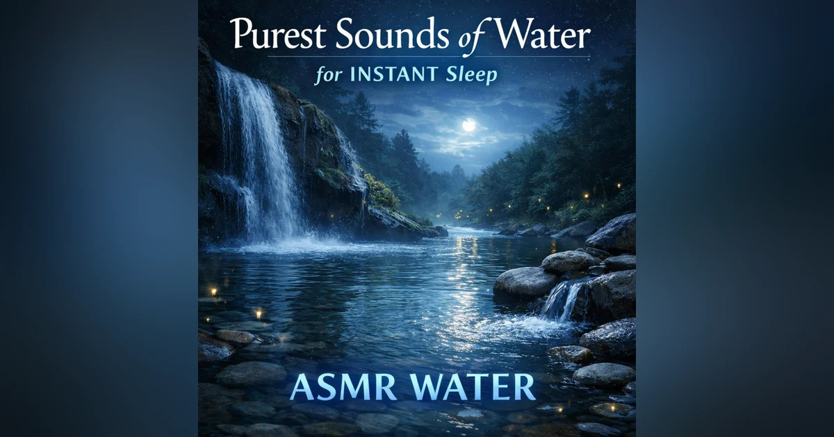 Purest Sounds of Water for INSTANT Sleep | Fall Asleep Fast