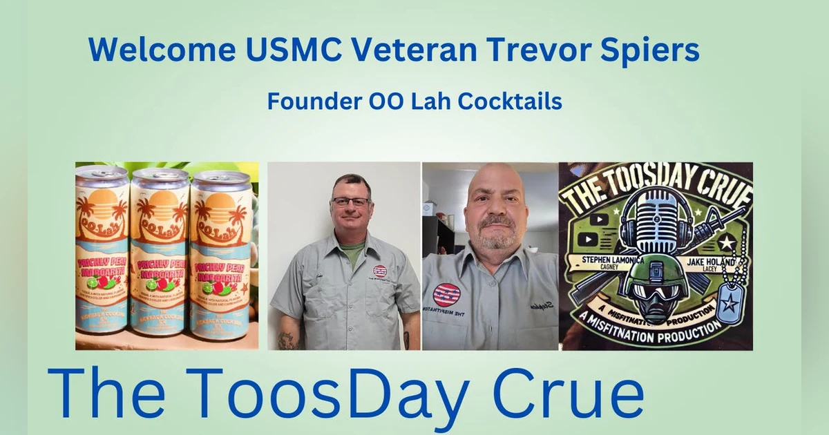 ToosDay Crue Welcomes USMC Veteran & oo-Lah Founder Trevor Spiers