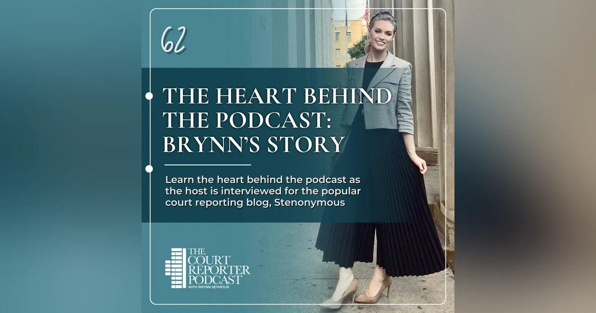 #62 - The Heart Behind the Podcast: Brynn's Story Covered by Stenonymous