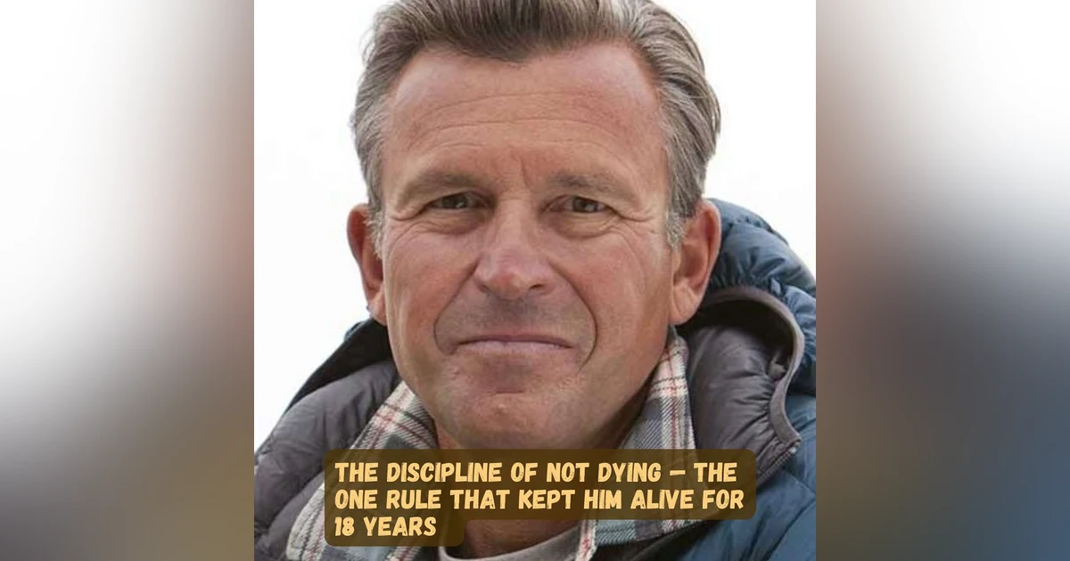 The Discipline of Not Dying — The One Rule That Kept Him Alive for 18 Years | Ed Viesturs, 66