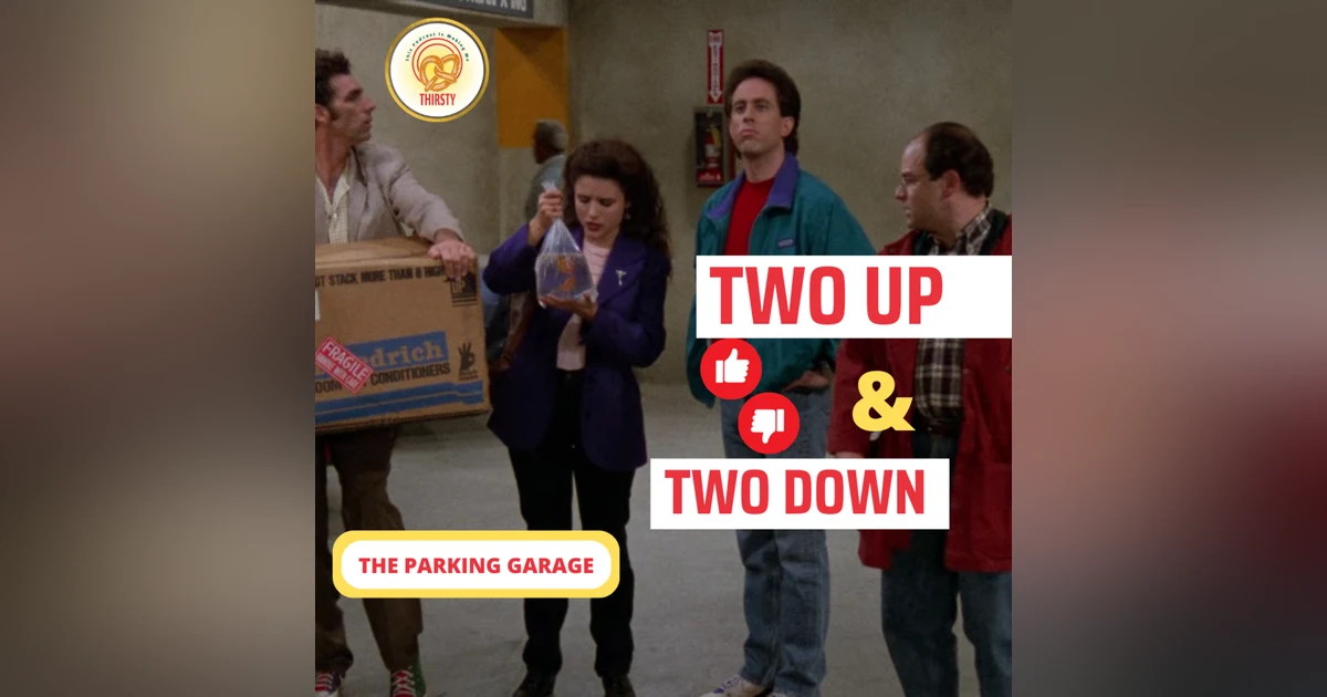 Seinfeld Podcast | Two Up and Two Down | The Parking Garage