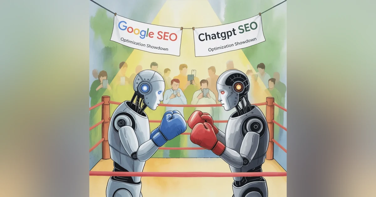 Google SEO vs. ChatGPT SEO: AI Optimization Marketing Showdown with Favour Obasi-ike