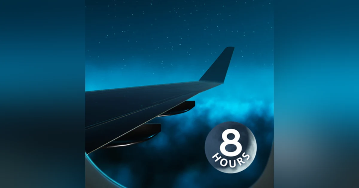 Airplane White Noise in 1st Class 8 hours | Sleep, Study, Focus | Plane Sound