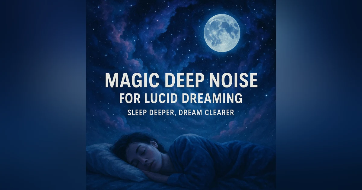 Magic Deep Noise for Lucid Dreaming | Sleep Deeper, Dream Clearer