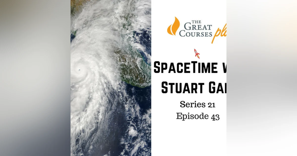 43: Antimatter lightning beamed from in the eye-wall of a hurricane