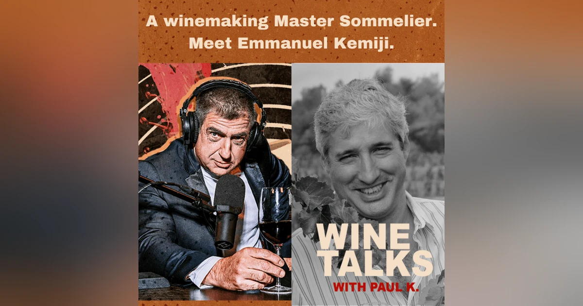A winemaking Master Sommelier. Meet Emmanuel Kemiji