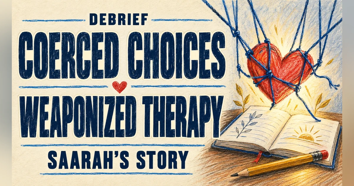 Debrief | Coercion & Weaponized Therapy in Saarah’s Story