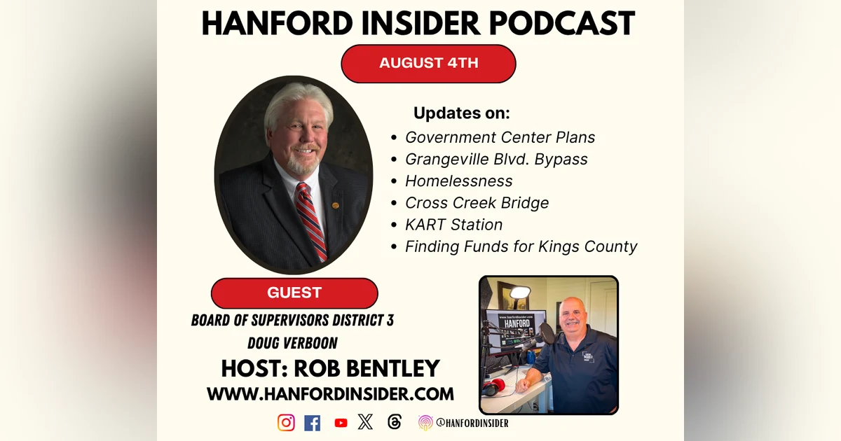 Hanford Insider: Supervisor Doug Verboon