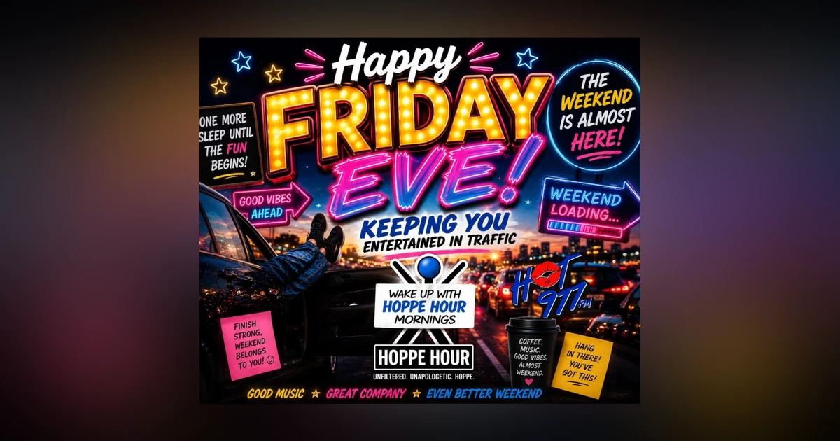 It's Friday Eve! (Hoppe Hour With Ryan Hoppe: 6.18.26)