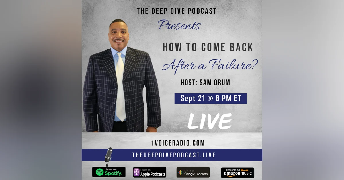 How to come back after a failure