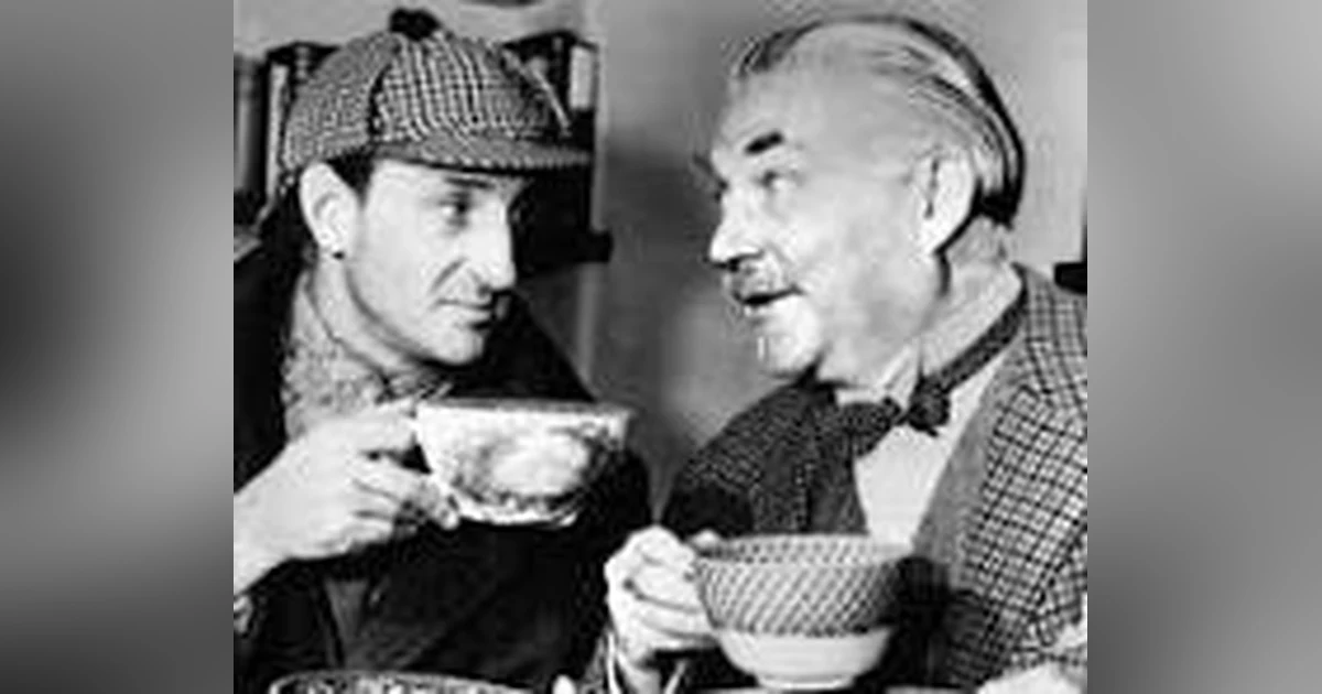 THE DUKE OF HOLYWELL W BEN WRIGHT  AS SHERLOCK & ERIC SNOWDEN AS WATSON