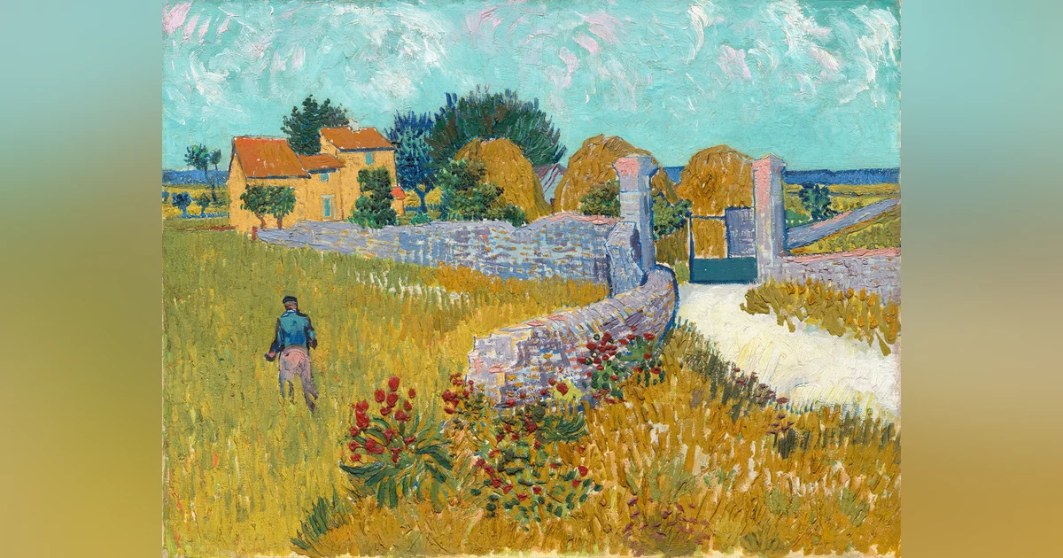 Farmhouse in Provence by Vincent van Gogh