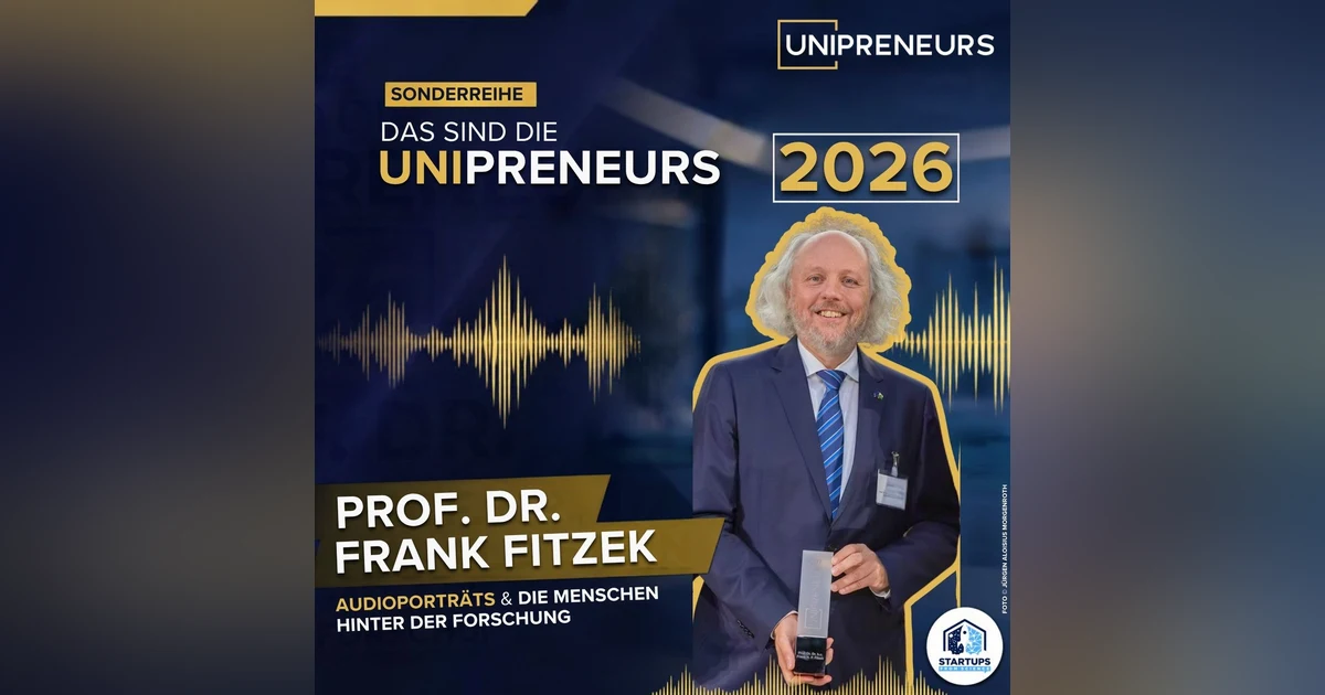 Vergiss Patente! Die Wahrheit über Uni-Spin-offs – Prof. Dr. Frank Fitzek | UNIPRENEURS