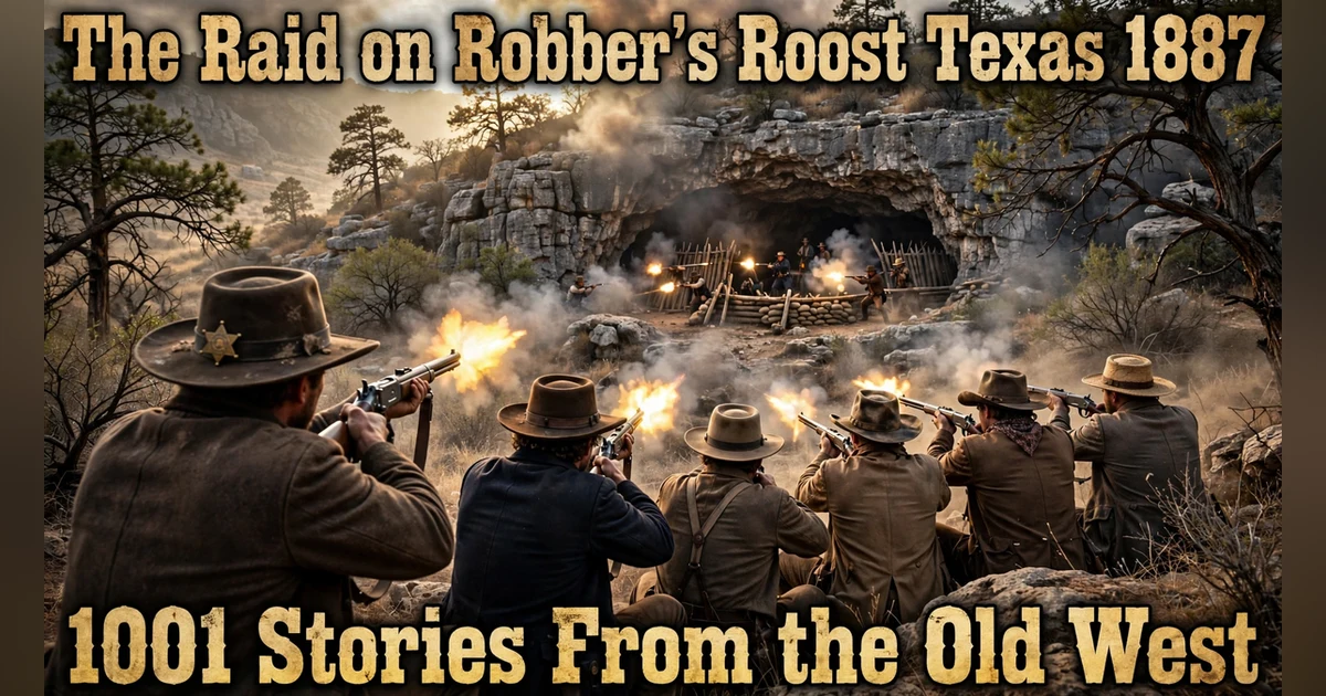 THE RAID ON ROBBERS ROOST TEXAS 1877
