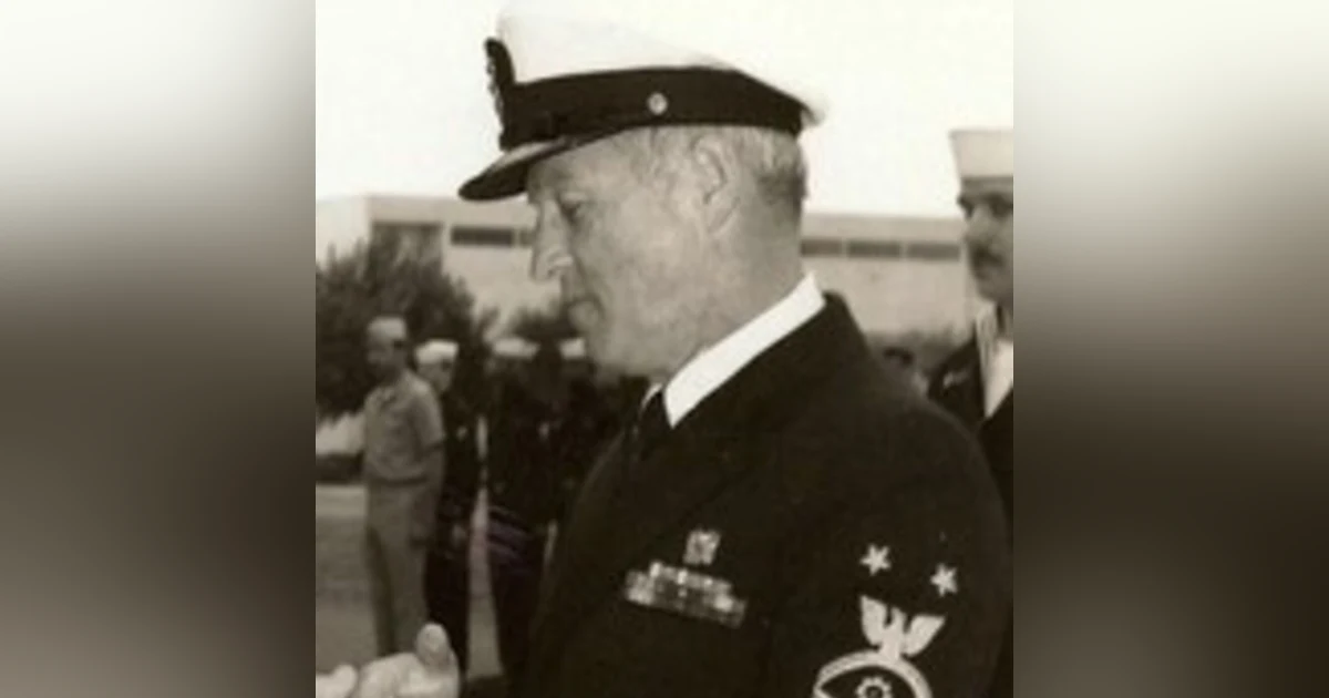 Robert "Bobby Cave, Engineman Master Chief and Master Diver