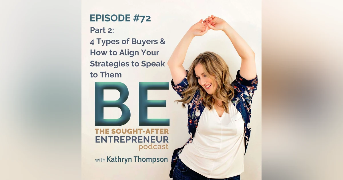 Part 2: 4 Types of Buyers & How to Align Your Strategies to Speak to Them