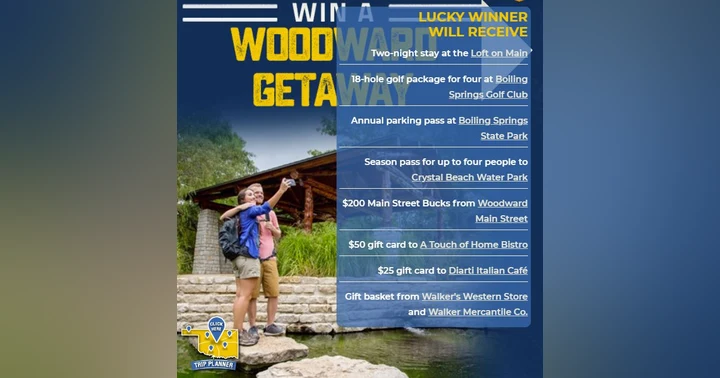 image for Win a Woodward, Oklahoma Getaway from TravelOK