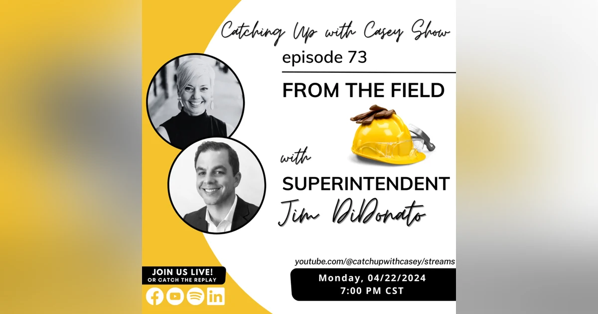 From the Field with Superintendent Jim DiDonato