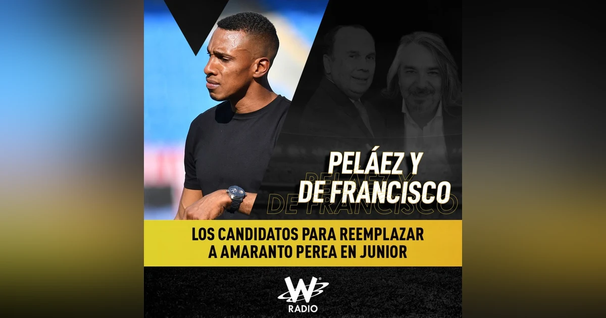 Amaranto Perea sale del Junior: sus posibles reemplazos