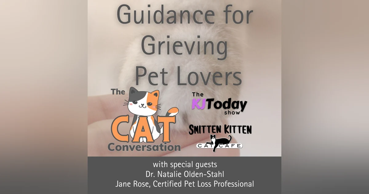 Guidance for Grieving Pet Lovers: A special episode of The Cat Conversation