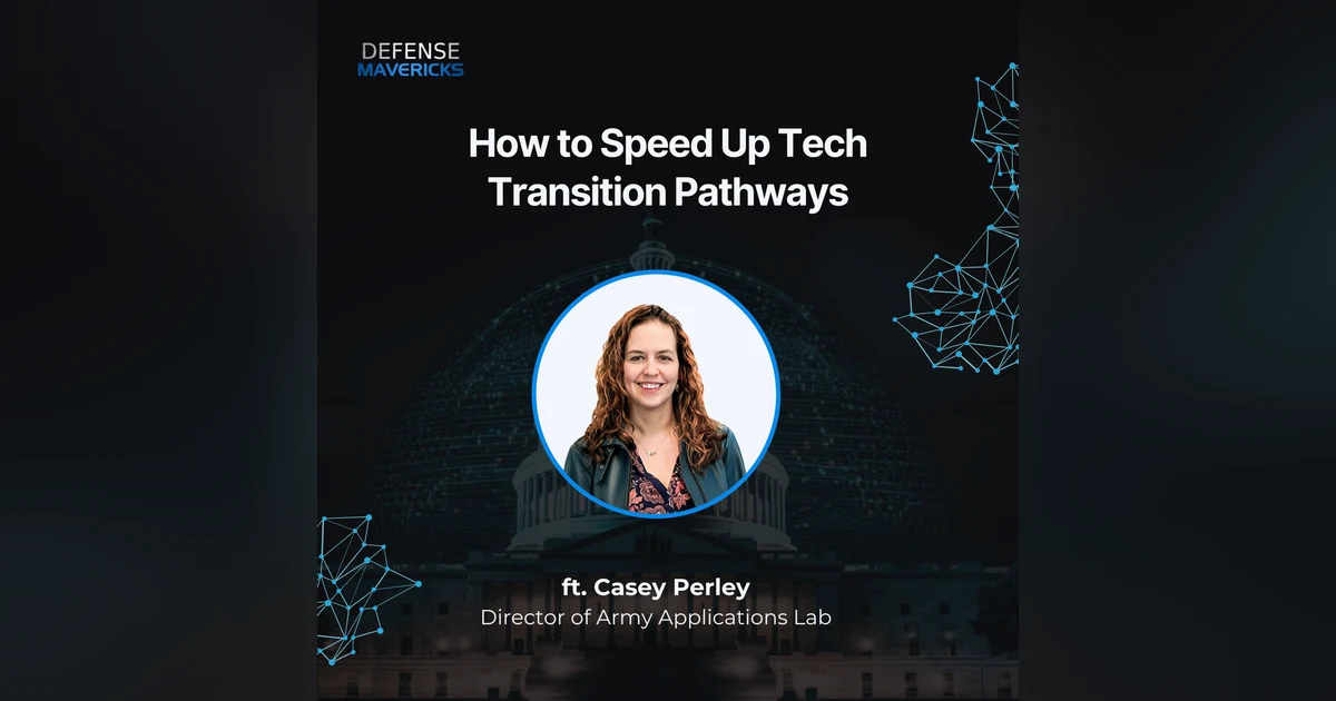 How to Speed Up Tech Transition Pathways with Casey Perley