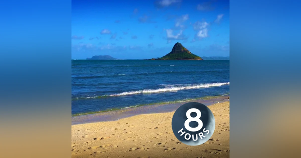 Hawaii Ocean Sounds 8 Hours | Sleep, Study or Relax with Nature White Noise