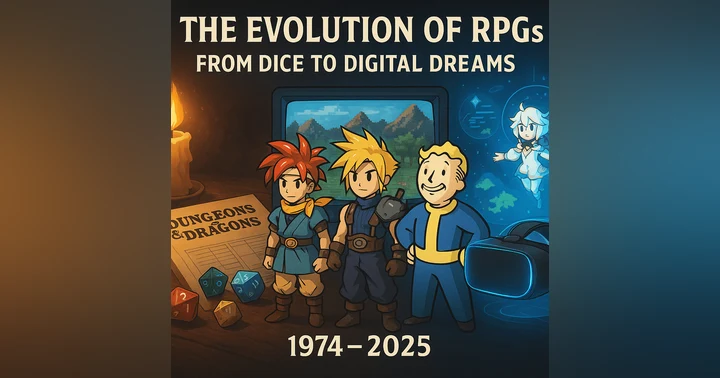 image for The Evolution of Role-Playing Games (RPGs)