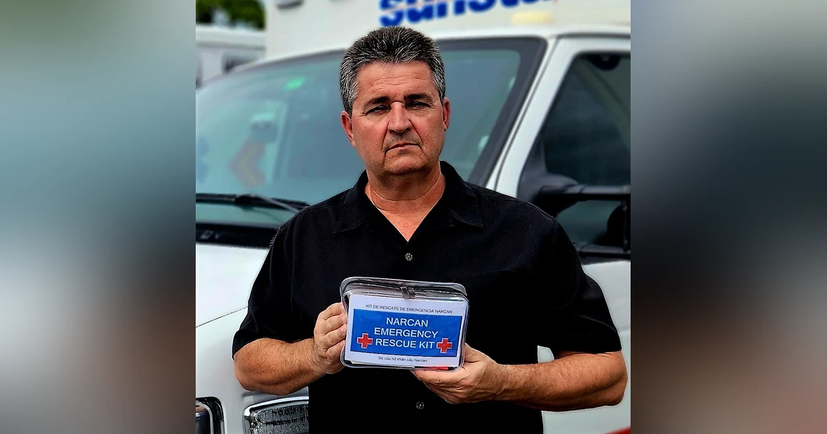 Dan Zsido Educating about Narcan Saving Lives